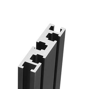 1560T Slot in alluminio profilo 15x60 Slot t nero 1560 alluminio estrusione 6063-T5 profilo in alluminio - Product Image 6
