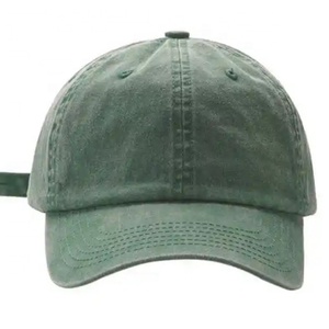 Vintage Washed 6 Panel Cotton <b>Hat</b> Lightweight Breathable Custom Logo Adjustable Unisex <b>Hat</b> for Hiking Casual Sports - Product Image 4