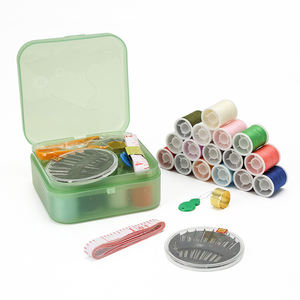 JP Wholesaleには、6種類の縫製アクセサリーツールセットポータブルDiy針と糸の縫製キットが含まれています - Product Image 1