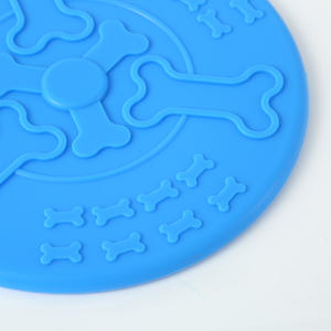 Honden Frisbees Speelgoed Ronde Training Rubber Vliegende Schijf Bijtbestendig Frisbeed Hond Speelgoed Huisdier Interactief En Beweging Huisdier Speelgoed - Product Image 3