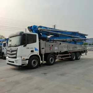 China JIUHE Zement pumpen wagen 56M 58M Betonpumpen wagen zu verkaufen