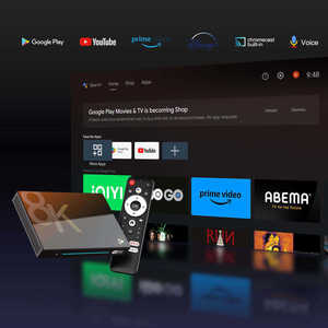 กล่องรับสัญญาณ MAX IPTV STB 8K สมาร์ทแอนดรอยด์ 14 รุ่นขายดีปี 2026 รองรับ 2G 16G ยุโรป อังกฤษ ฝรั่งเศส เยอรมนี สหรัฐอเมริกา แคนาดา ใช้ชิป Amlogic S905W - Product Image 6