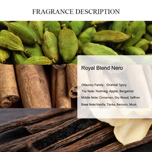 UNIQUE AROMA Royal Blend <span class=keywords><strong>Nero</strong></span>, Aceite de Perfume Concentrado, Aroma Oriental Especiado, Alta Calidad, Unisex, Sin Alcohol - Product Image 2
