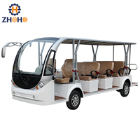 China hizo autobús turístico 8 asientos 11 asientos 14 asientos minibús autobús turístico eléctrico para hotel resort