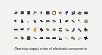 Lista de materiales (BOM) para componentes electrónicos, circuitos integrados, condensadores, resistencias, conectores, transistores, módulos inalámbricos e IoT, cristales, etc.