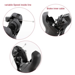 Palancas de Cambio de Bicicleta MicroNEW 3x7-3x11 Velocidades, <span class=keywords><strong>Desviador</strong></span> 2x7-2x10 Velocidades para Shimano, Material de Aleación Duradero - Product Image 3