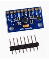 Modul Sensor MPU9250 9-Axis Attitude +Gyro+Accelerator+Magnetometer yang Belum Dipasang