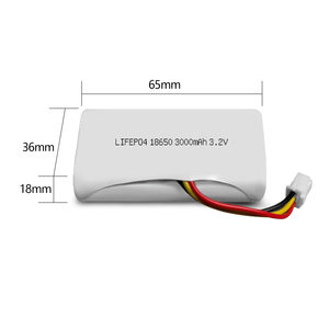 JINTION 3.2V 3000mAh LiFePO4 Baterai Pengganti Lampu Darurat untuk Tridonic 28003554 2B CON R2A SM - Product Image 2