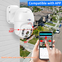 Caméra de surveillance POE AI 8MP avec suivi automatique et reconnaissance faciale