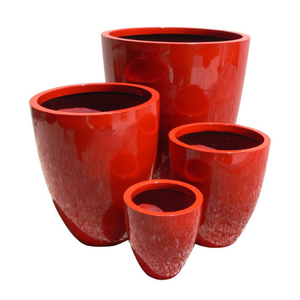 Macetas de Fibra de Vidrio Talladas a Mano para Decoración del Hogar y Jardín, Precio al por Mayor, Macetas Duraderas y Ecológicas para Jardín - Product Image 1