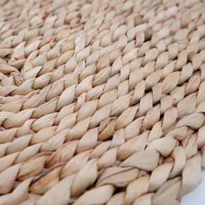 Alfombra de Meditación Tejida a Mano de Jacinto de Agua, Cojín de Asiento Natural Ecológico, Cojín de Yoga para Mindfulness y Decoración del Hogar - Product Image 4