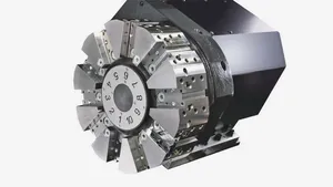 Équipement de machine-outil sécurisé pour la remontage, doté de composants essentiels : moteur à engrenages, roulement, rail rigide DEND V1100, usage intensif - Product Image 2