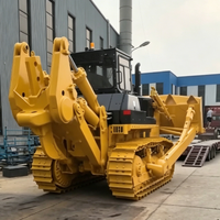 Nouveau bulldozer chenillé hydraulique de 37 tonnes fabriqué en Chine, faible consommation de carburant, 345 CV