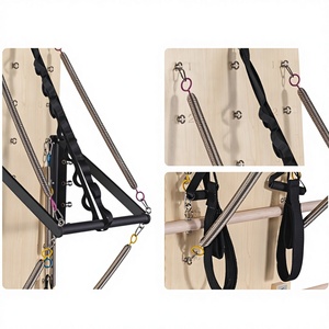 Attrezzatura Personalizzata per Studio <span class=keywords><strong>Yoga</strong></span> e Fitness, Grande Scala Pilates in Legno d'Acero da Parete per Allenamento Privato e Modellamento Corporeo - Product Image 4