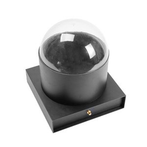 <b>Round</b> Transparent Plastic Lipstick Drawer Orange 520 Valentine's Day Flower <b>Gift</b> <b>Box</b> - Product Image 1