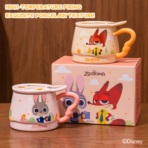 Vajilla <span class=keywords><strong>de</strong></span> Diseño <span class=keywords><strong>Disney</strong></span>, <span class=keywords><strong>Tazas</strong></span> Bonitas <span class=keywords><strong>de</strong></span> Cerámica <span class=keywords><strong>de</strong></span> 380 ml con Asa y Tapa, Taza para Café y Leche para Oficina, Hogar, Regalo y Venta al <span class=keywords><strong>por</strong></span> <span class=keywords><strong>Mayor</strong></span> - Product Image 6