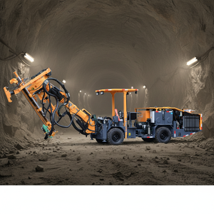 KM211 קומפקט הידראולי לחיזוק סלעים, ג'מבו 32-51 מ\"מ, רוחב 1.6 מטר, מודול רשת מסתובב עם 10 מוטות, מפעיל חופה, כרייה תת קרקעית - Product Image 1