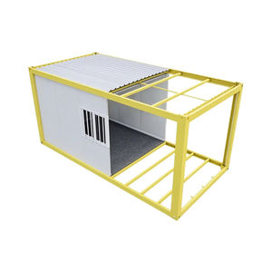 Vente en gros mobile blanc personnalisé 2 3 4 chambres à coucher et sol de bain maison conteneur d'habitation préfabriquée portable ensemble avec porte en verre - Product Image 5