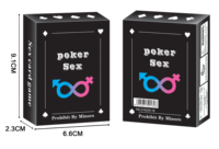 Vente en gros : Jeu de 50 cartes écologiques noires pour adultes – Jeu de poker érotique pour couples, positions sexuelles, préliminaires amusants pour les soirées