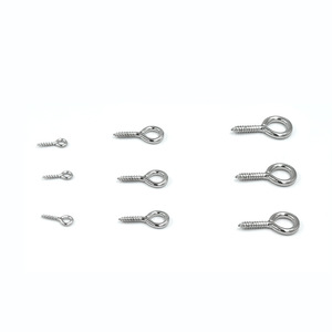 Tornillos de ojo Tongwei de acero inoxidable 304 autorroscantes para madera, tamaño métrico, herrajes para puertas y ventanas - Product Image 2