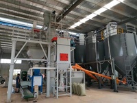 Machine à mélanger le mortier sec pour la fabrication de colle à carrelage CORINMAC, dernière technologie, grande capacité, usine de colle à porcelaine, 1-30t/h, facile à utiliser