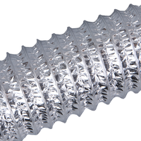 Tuyau en aluminium pour conduits d'air, tuyau flexible en aluminium, conduit d'aération, tube de ventilation, conduit de sécheuse