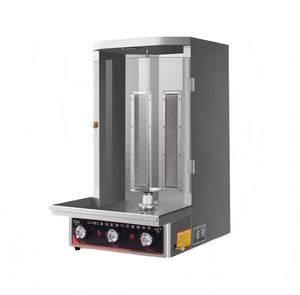 Barbecue commercial à deux brûleurs en céramique avec rotation automatique - Product Image 5