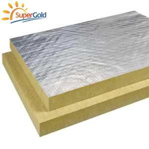Supergold Nhôm Foil-Gia Cố Rock Len Cứng Nhắc Bảng Điều Chỉnh Bông Khoáng Vật Liệu Cách Nhiệt Tại Một Mức Giá - Product Image 1