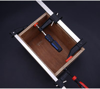 Klem F-Clamp Industri yang Dapat Disesuaikan, Tugas Berat, Bahan Baja untuk Pekerjaan Kayu