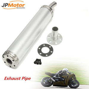 JPM Phổ Frosted 20 Mét Xe Máy Racing Exhaust Muffler Im Lặng Silencer 2 Stroke Xe Máy Ống Xả Muffler - Product Image 4