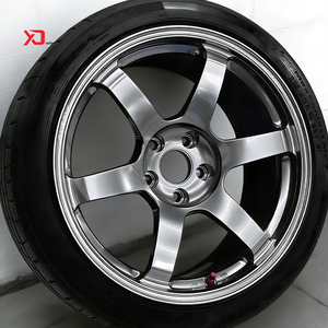 ล้อฟอร์จล้อแม็ก5X114.3 5X120 5X112 5X100 5x108ล้ออัลลอยด์ขอบ18 19 20 21นิ้วเว้าลึก TE37SL <span class=keywords><strong>Volk</strong></span> ทำงาน Nismo BRZ WRX 335i S200 - Product Image 2