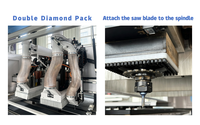 Machine de perçage CNC six axes de haute précision, moteur 3,5 kW, broche, système de contrôle 3D domestique pour armoires, portes en bois, meubles