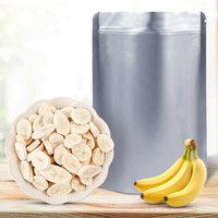Zonder toegevoegde suiker, zoete gevriesdroogde gesneden bananen, gedroogd fruit snack, bulkverpakking