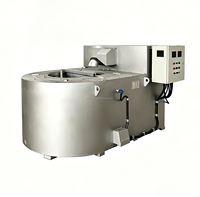 Fourneau de fusion d'aluminium à gaz, haute efficacité énergétique, type creuset, pour fonderie de moulage sous pression