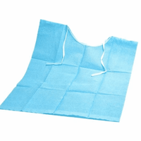 Bavette dentaire jetable 3 plis de haute qualité, en stock, imperméable, prix de gros abordable, accessoire multi-usage pour le blanchiment des dents