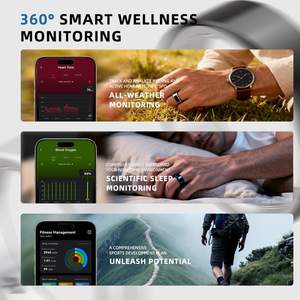 Medische Professionele Kwaliteit Mode Ip67 Waterdicht Roestvrij Staal Smart <span class=keywords><strong>Ring</strong></span> Mannen Vrouwen Fitness Tracker Slaap Monitor Hartslag - Product Image 4