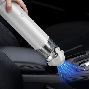 Aspiradora portátil de mano para coche, miniaspirador inalámbrico de alta potencia con cable, herramienta de limpieza de doble uso para el hogar