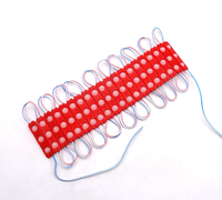 Module de diode électroluminescente DC12V lumière IP65 étanche PVC lampe corps matériel LED Module utilisé pour panneau d'affichage Commercial