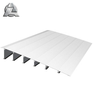 Grande <span class=keywords><strong>rampe</strong></span> de seuil de porte de maison en aluminium métallique mobile pour fauteuils roulants portes <span class=keywords><strong>marches</strong></span> escaliers - Product Image 3