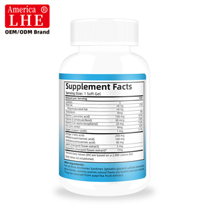 Fabricante de Suplementos Vitamínicos y Minerales para la Vista, 90 Cápsulas Blandas de Vitaminas y Minerales para el Cuidado de la Visión - Product Image 3