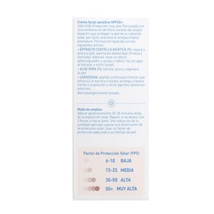 Crema Protectora Solar Facial Suave SPF 50+ 50ml - Product Image 3
