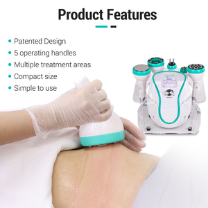 Máquina Portátil 5 en 1 de Vacumterapia, Radiofrecuencia, Lipo, Cavitación 80k y Sónica para Adelgazamiento y <span class=keywords><strong>Liposucción</strong></span> - Product Image 3