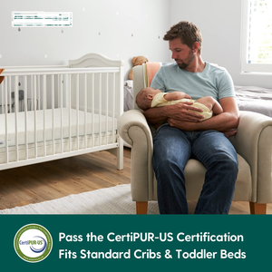 Materasso Premium per <span class=keywords><strong>culla</strong></span> e bambino-CertiPUR-US Standard Full Size <span class=keywords><strong>culla</strong></span> e lettino per bambini - Product Image 3