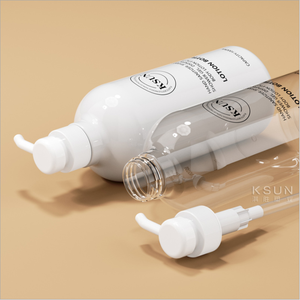 Chai Pet <span class=keywords><strong>1000ml</strong></span> bao bì nhựa 1L Lotion chai sữa tắm dầu gội Trắng chai - Product Image 3