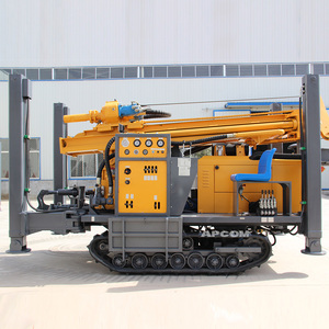 APCOM Perforadora de Pozos de Agua Hidráulica Orugada 500m 600m 700m 800m 1000m Máquina Perforadora Rotativa Diésel para Pozos - Product Image 1