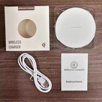 Chargeur sans fil universel 15W à charge rapide pour iPhone 17 16 15 Pro Max, Samsung, Xiaomi