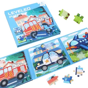 Free Sample Magnetic Puzzles for Kids Jigsaw Puzzles Book for Preschool Toddlers Travel Toys for 3-5 Year Old Board Games