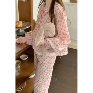 <span class=keywords><strong>Bata</strong></span> de <span class=keywords><strong>mujer</strong></span> con cuello vuelto, manga larga, hasta el tobillo, de tela tejida, para las cuatro estaciones, de corte holgado - Product Image 5