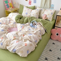 Ensemble de draps de lit en microfibre de luxe, taille king, imprimé, ensemble de literie pour la maison, vente en gros