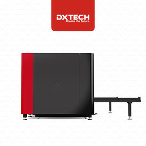 Machine de découpe laser à fibre de la série Q de haute précision avec commande Cypcut, puissance laser 3000W, CNC 4 axes, refroidissement par eau - Product Image 2